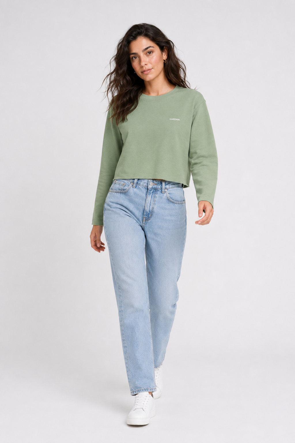 Pull Boxy Court Femme en Coton Bio – Bruts