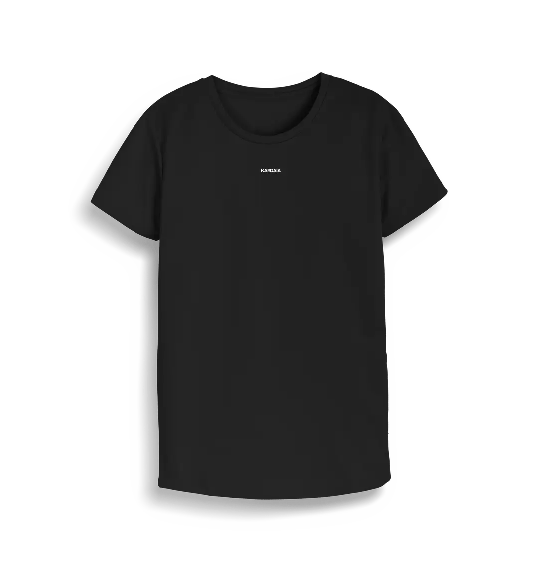 Mockuo T-shirt Actif Femme e Matière Recyclée UPF30+ Noir