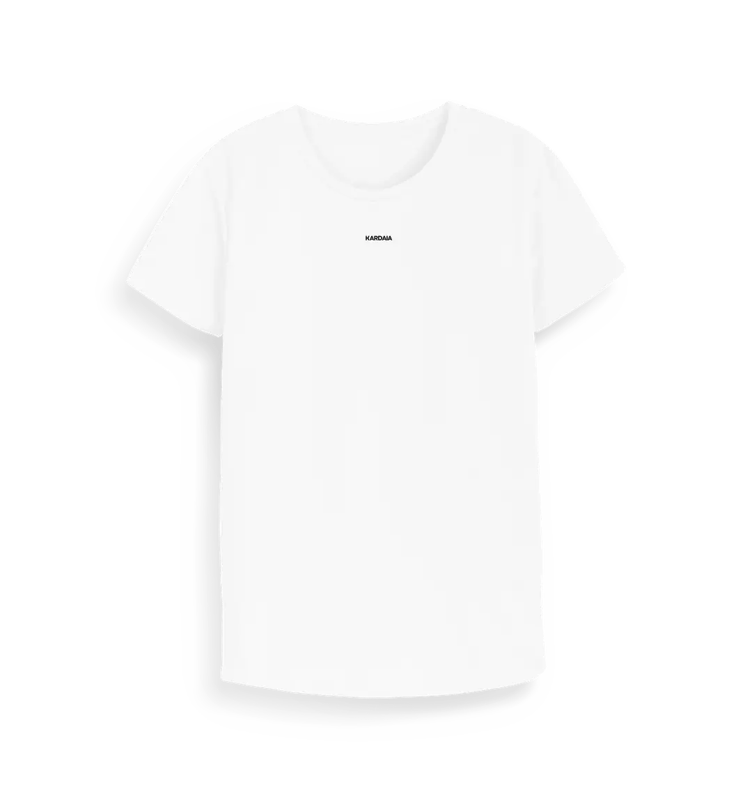 Mockup T-shirt Actif Femme en matière recyclée UPF33 Blanc