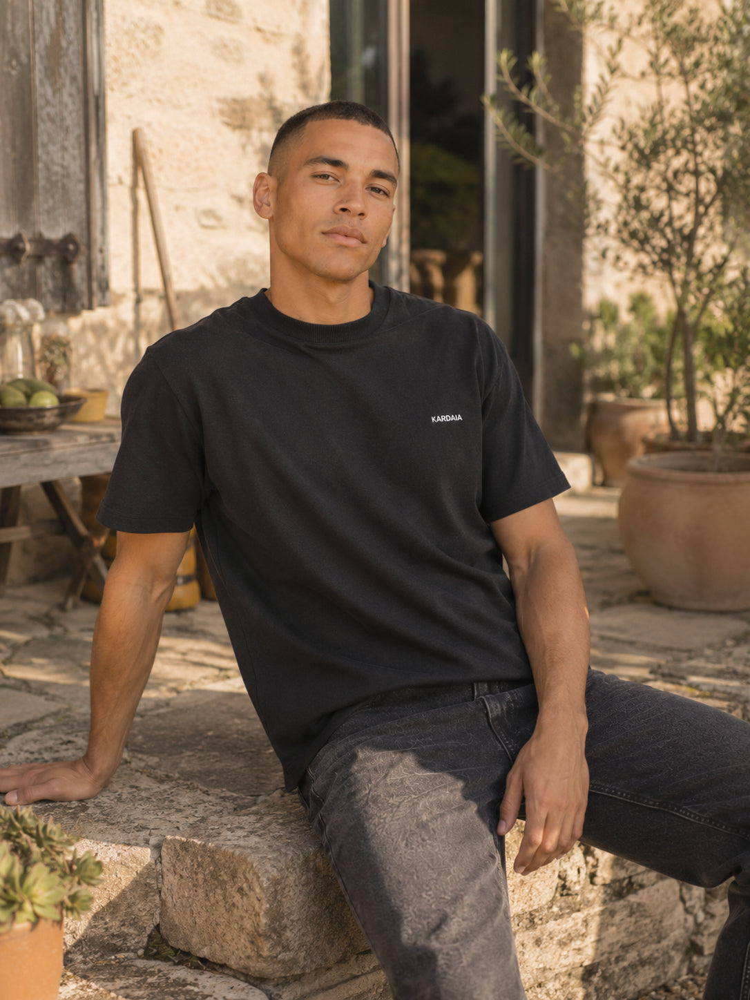 T-shirt Homme Coton Recyclé REGEN™ – Basalte